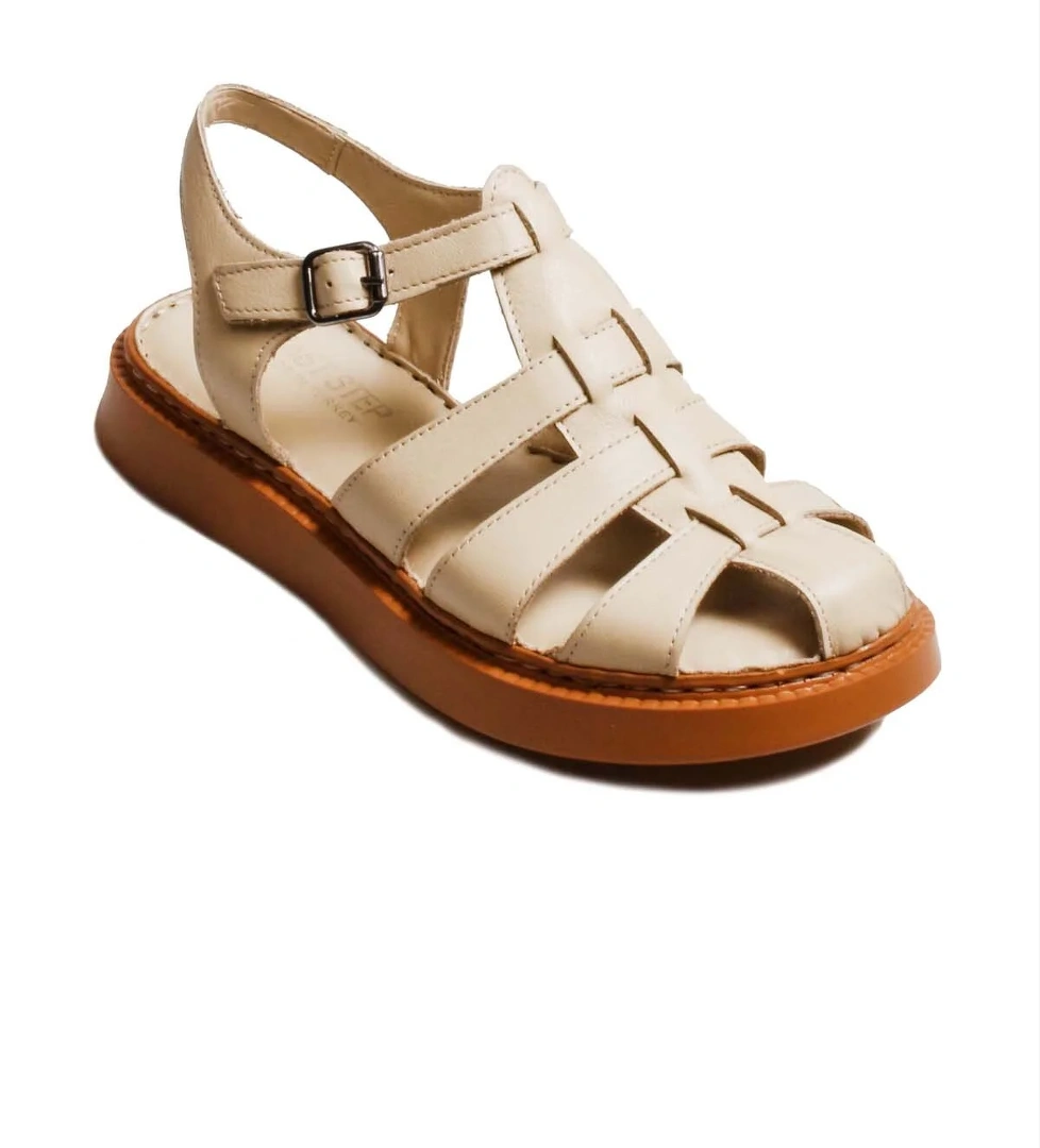 Hakiki Deri Kadın Klasik Sandalet 621ZA880