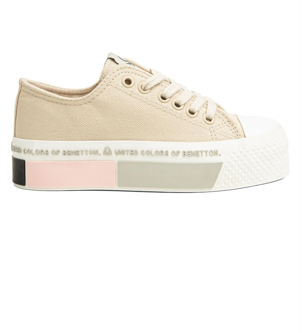 ® | BN-30934 - 3114 Bej - Kadın Spor Ayakkabı - Görsel 1