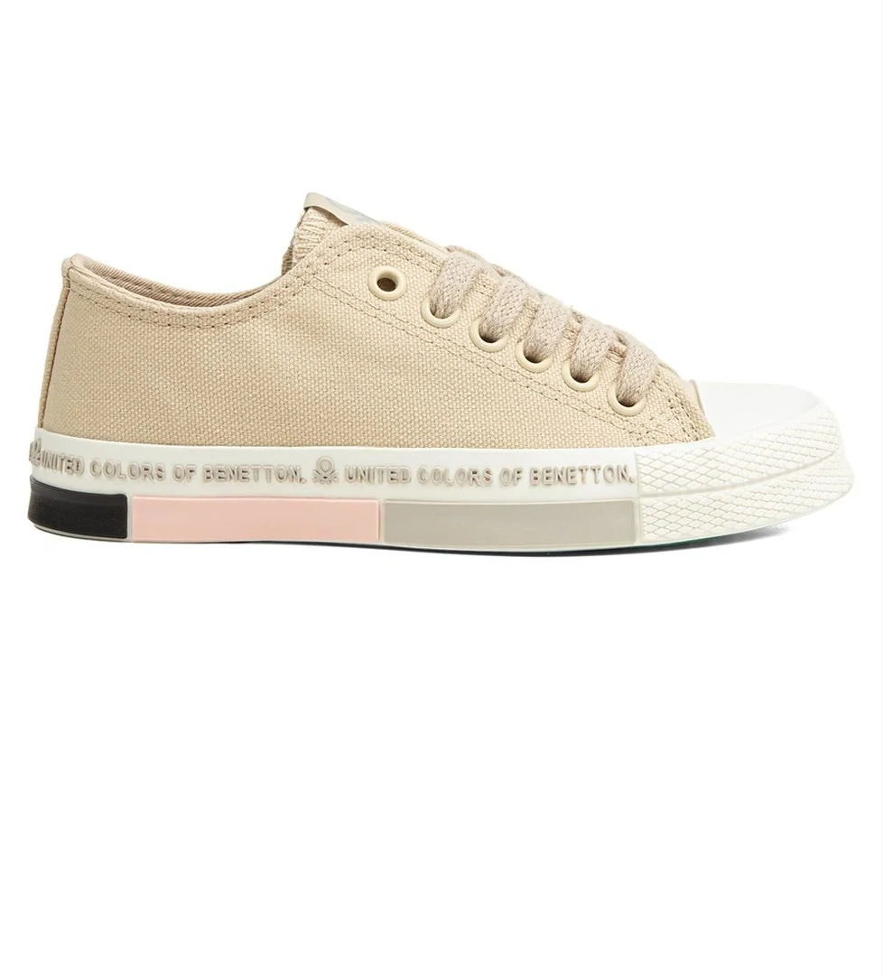 ® | BN-70017 - 3374 Bej - Kadın Spor Ayakkabı - Görsel 1