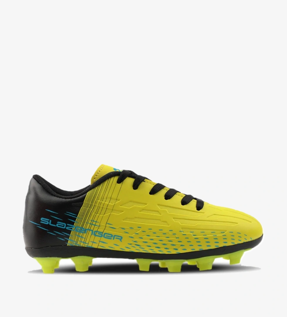 SCORE I KR Erkek Futbol Ayakkabı Neon Sarı / Siyah