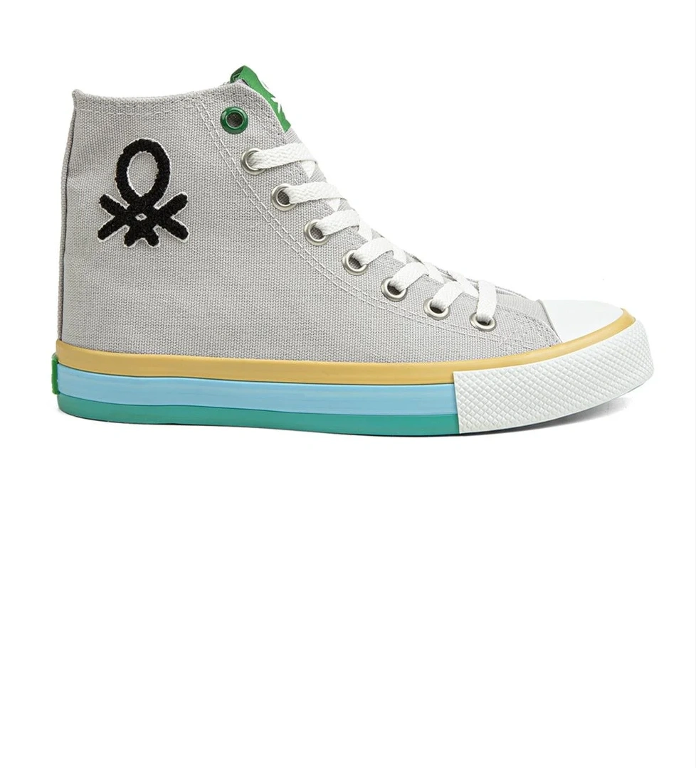 ® | BN-30189 - 3374 Gri Beyaz - Kadın Spor Ayakkabı