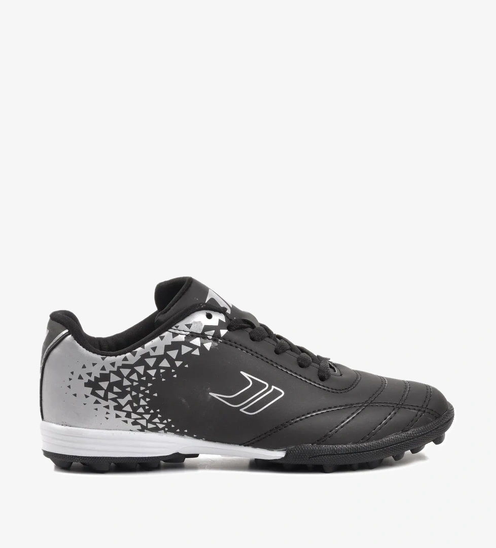 Ayakmod 126 Siyah-Gümüş Unisex Halı Saha Ayakkabısı model görseli