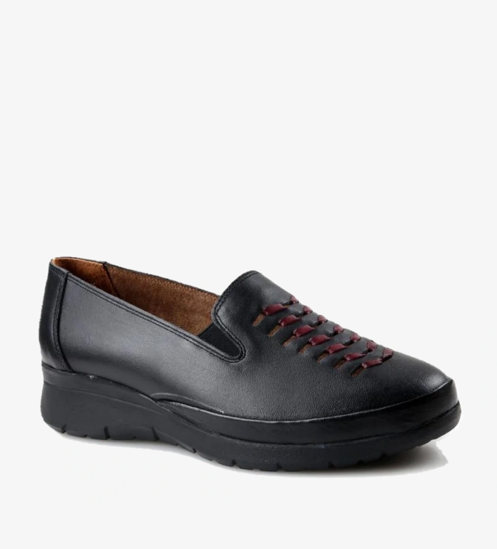 Scavia 02448 Orto Pedik Kadın Deri Günlük Ayakkabı - Görsel 1