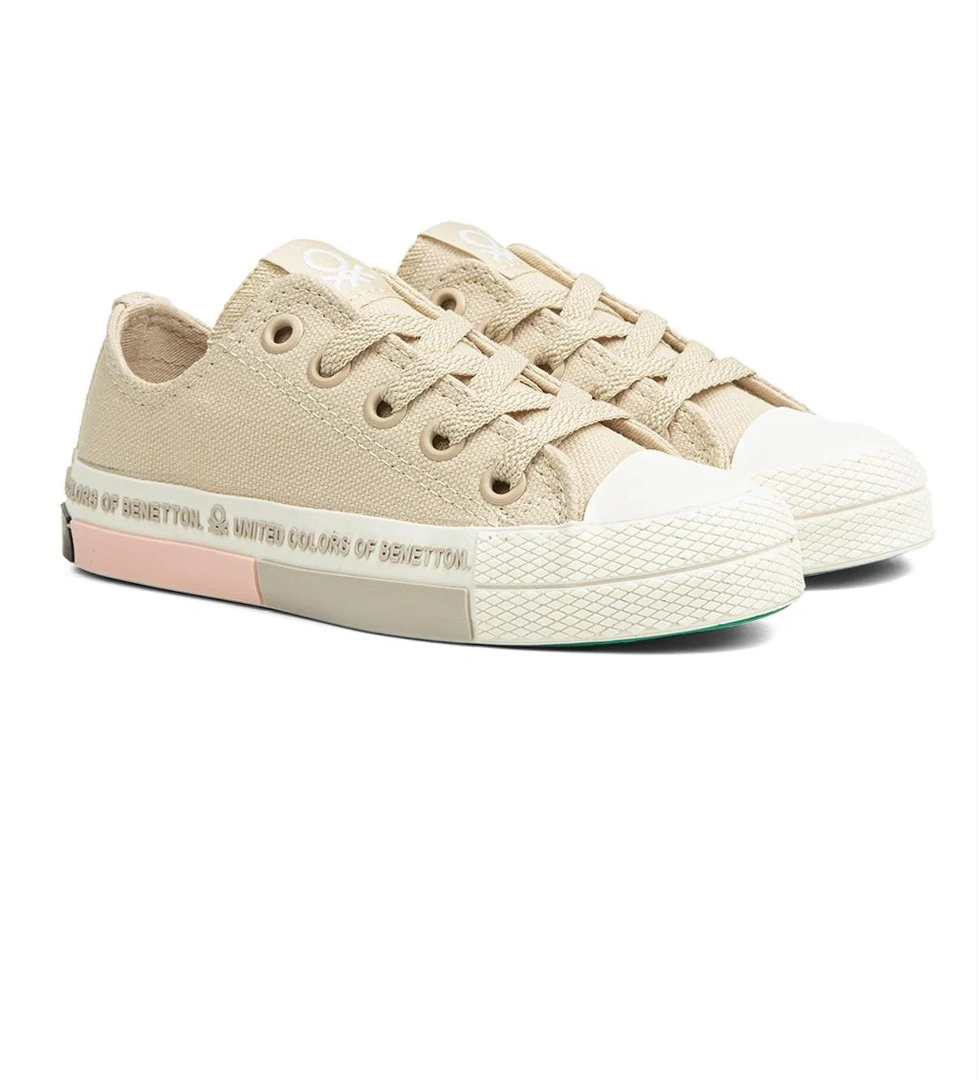 ® | BN-70019 - 3409 Bej - Çocuk Spor Ayakkabı