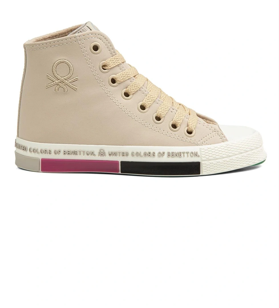 Benetton ® | BN-30730 - 3374 Bej - Kadın Spor Ayakkabı model görseli