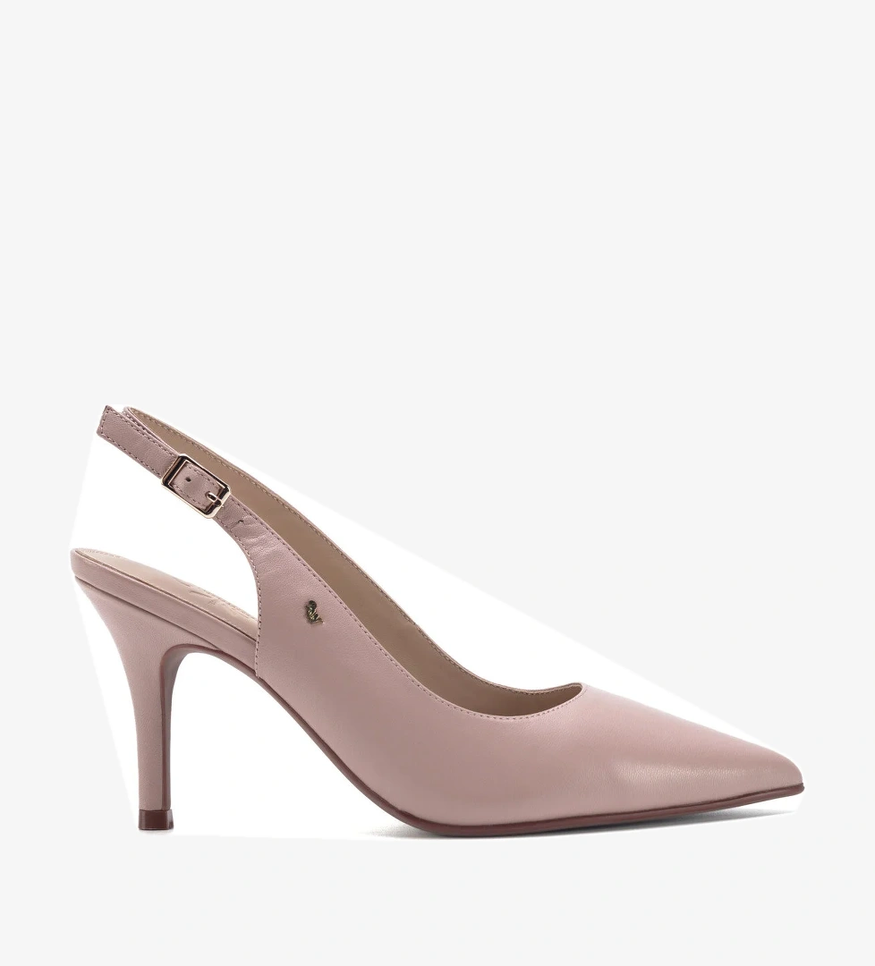 RENNA 3FX Bej Kadın Topuklu Ayakkabı - Görsel 1