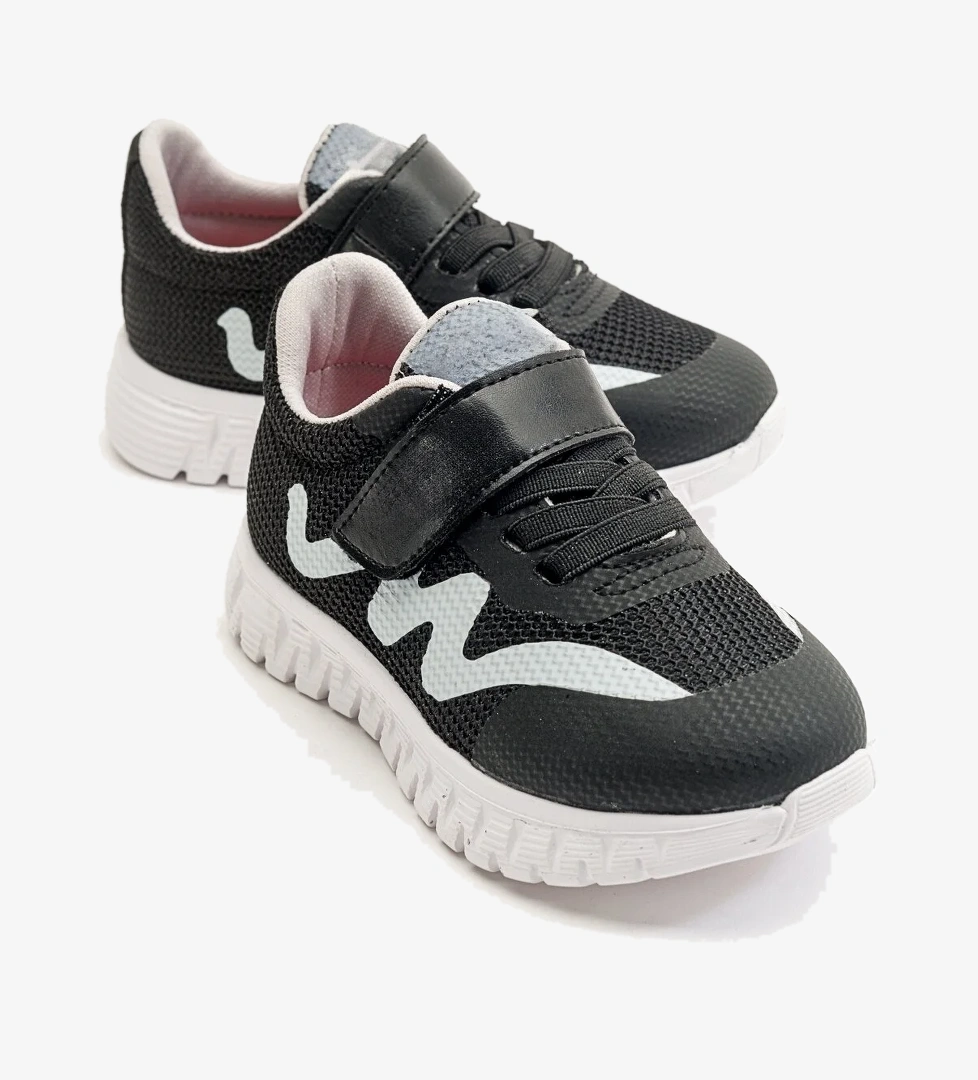 Mnpc Erkek Çocuk Siyah Hafif Spor Ayakkabı model görseli