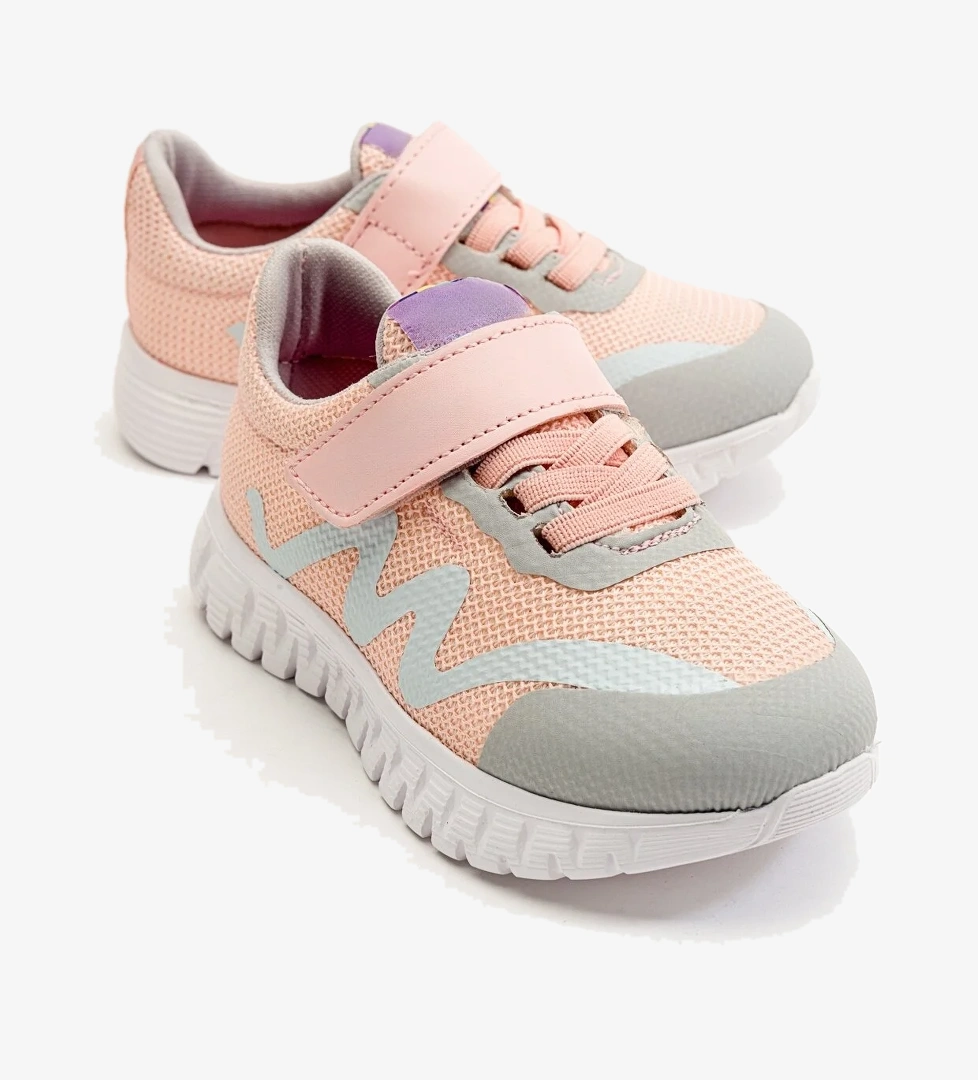 Mnpc Kız Çocuk Pudra Hafif Spor Ayakkabı model görseli