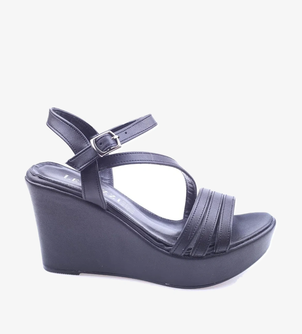 Le Guzzi̇ Le Guzzi 2809 Kadın 9 Cm Dolgu Topuklu Cilt Sandalet model görseli