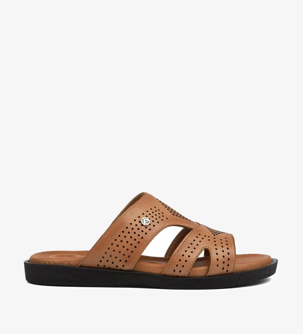 ® | PC-7129 - 2162 Taba - Erkek Terlik - Görsel 1