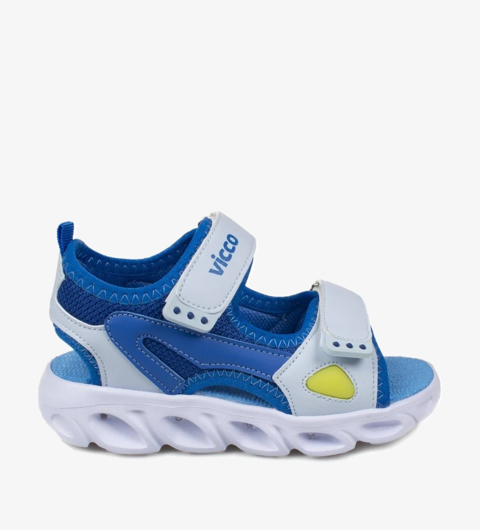 Vicco 332.f21Y188 Roy Phylon Işıklı Mavi Erkek Çocuk Sandalet model görseli