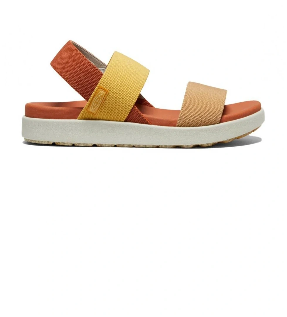 Keen 1022620 Elle Backstrap Turuncu Kadın Sandalet model görseli