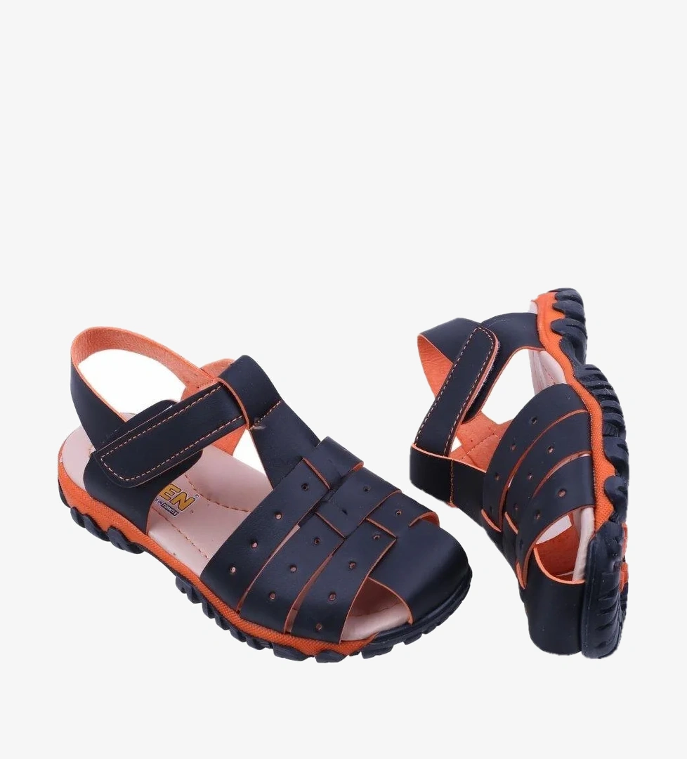 Arzen-2882 Erkek Çocuk Ortopedik Sandalet Ayakkabı