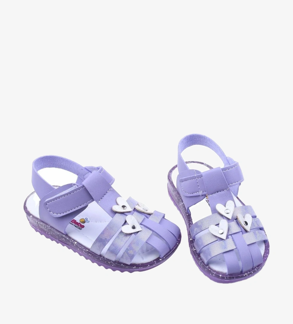 Papuç Sepeti Arzen-2879 Kız Bebek Ortopedik Sandalet Ayakkabı model görseli