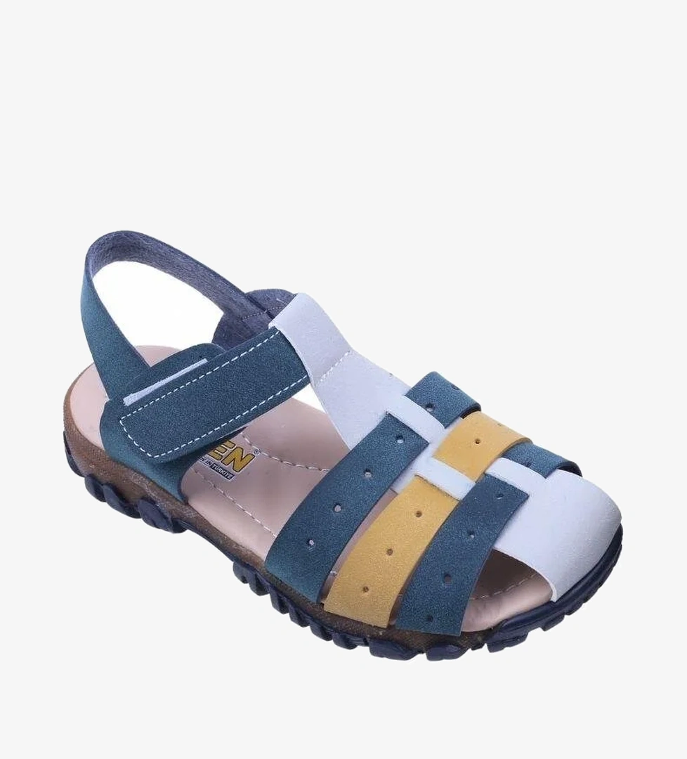 Papuç Sepeti Arzen-2882 Erkek Çocuk Ortopedik Sandalet Ayakkabı model görseli