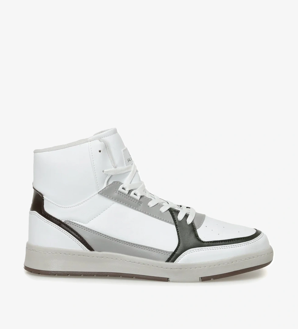 BEST HI 3FX Beyaz Erkek High Sneaker - Görsel 1