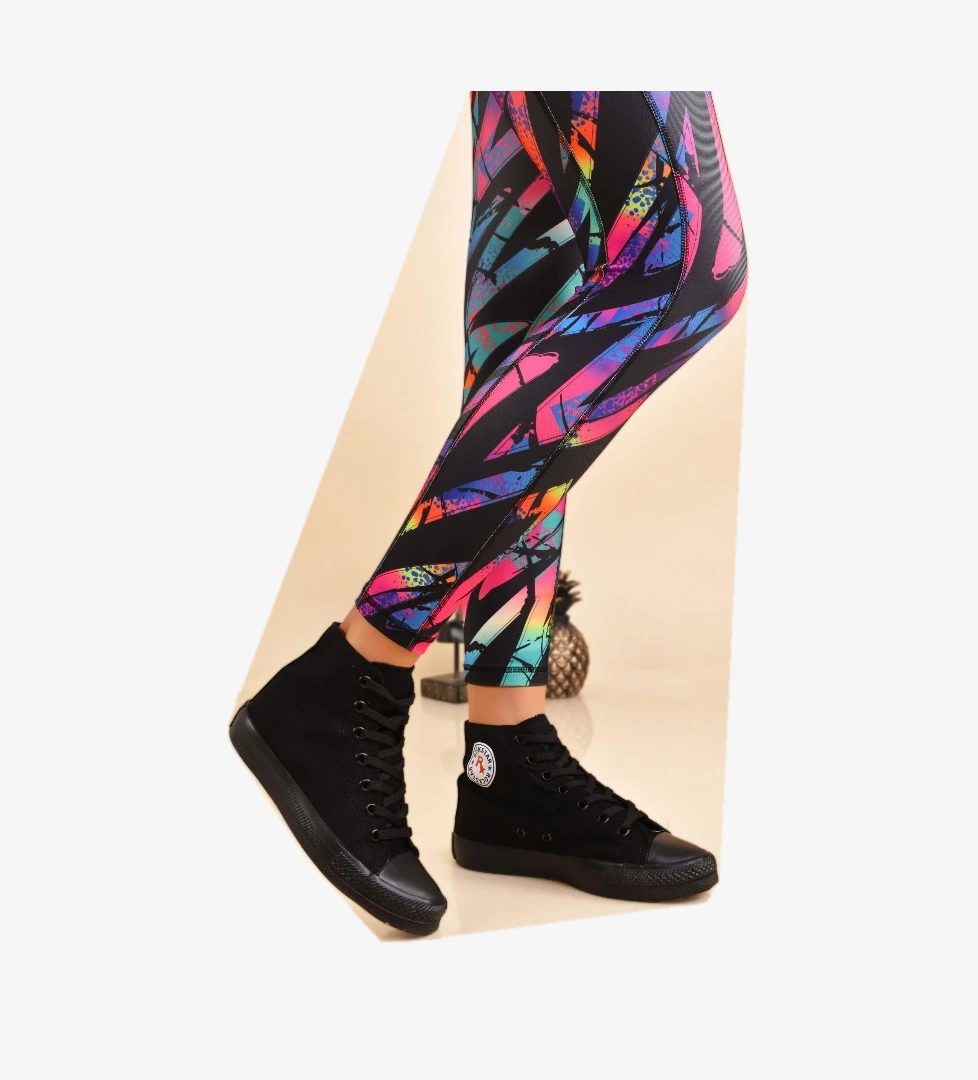 Günlük Rahat Bilekli Keten Kadın Sneaker Spor Ayakkabı