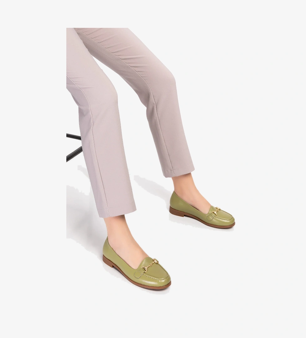 Gondol Hakiki Deri Kadın Günlük Loafer vdt.851