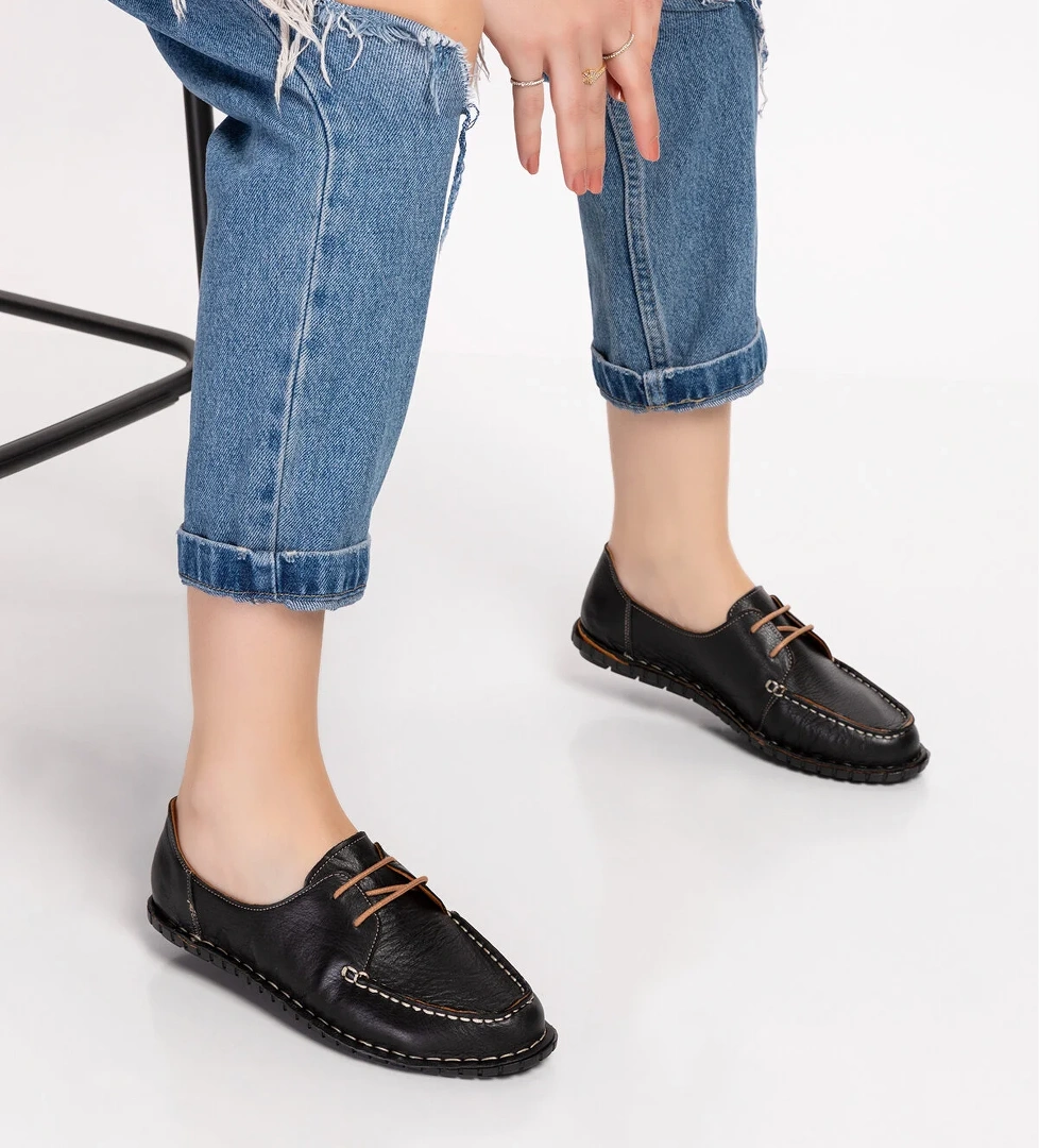 Gondol Hakiki Deri Esnek Hafif Loafer Ayakkabı esl.602