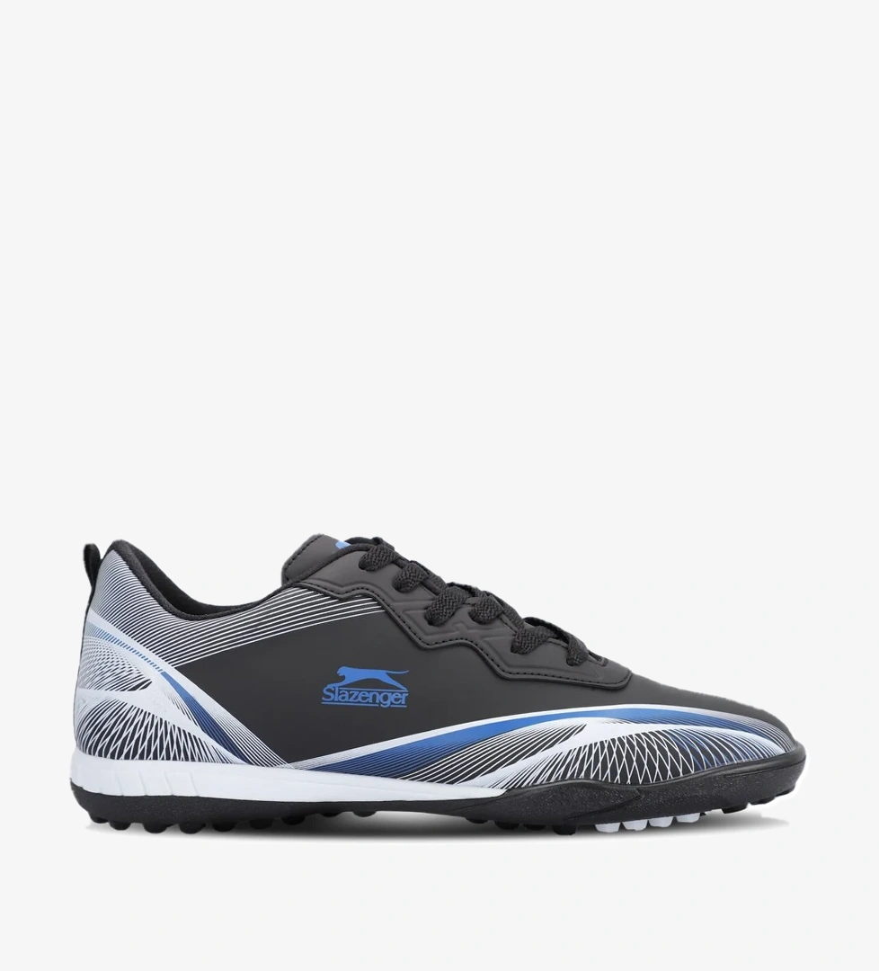 MARCELL HS Futbol Erkek Halı Saha Ayakkabı Siyah / Beyaz