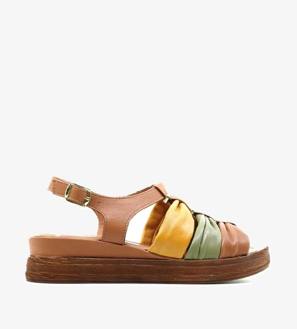 KADIN HAKİKİ DERİ GÜNLÜK SANDALET (36-40) 23Y 2216412Y Z - Görsel 1