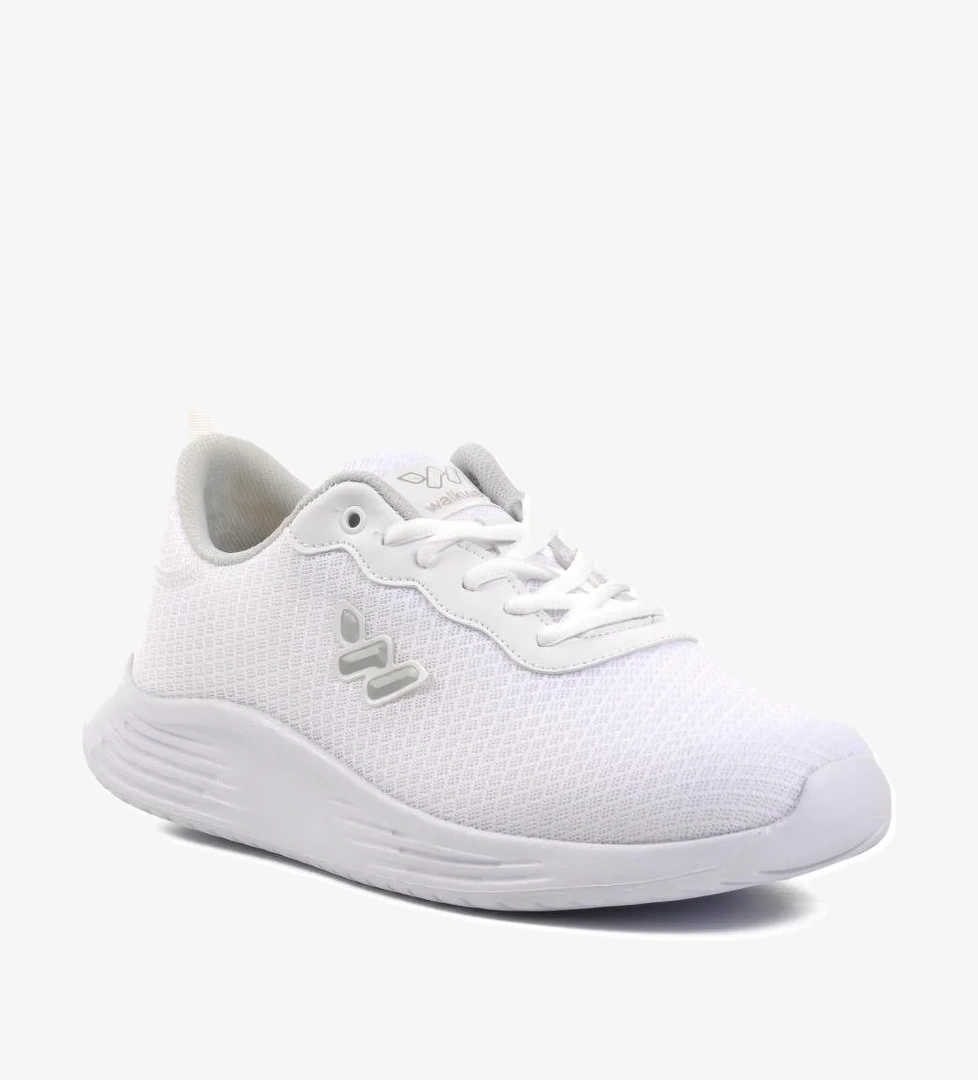 Aldan Beyaz Fileli Hava Alan Erkek Spor Ayakkabı