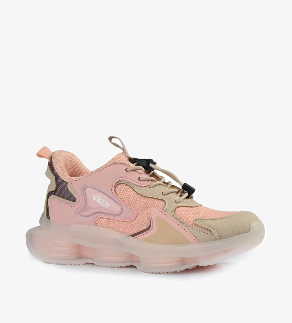 Vicco Mask Havalı Taban Kız Çocuk Pudra Spor Ayakkabı model görseli