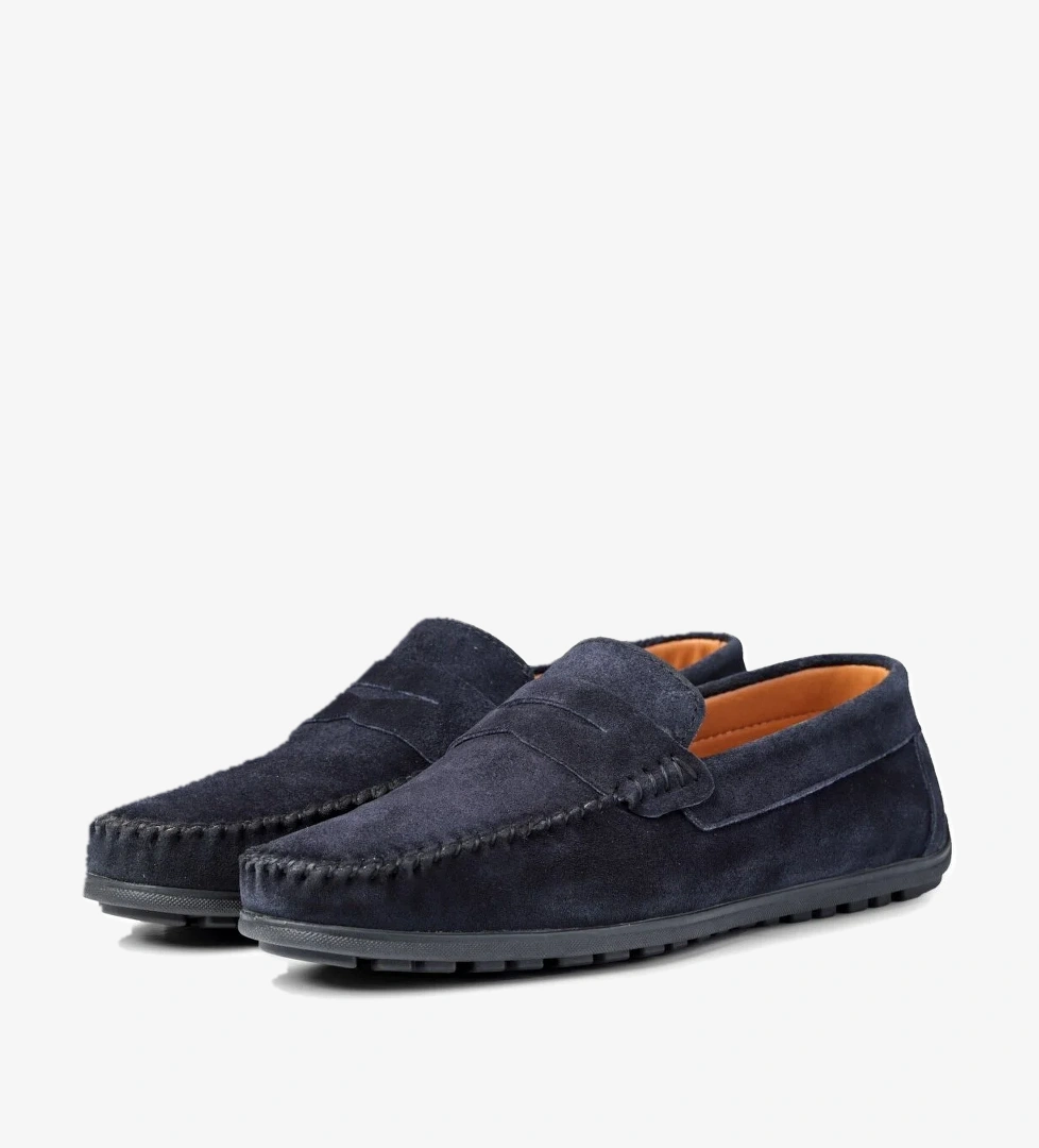 Naran Hakiki Deri Erkek Günlük Ayakkabı, Loafer Ayakkabı, Hafif Ayakkabı, Süet Ayakkabı