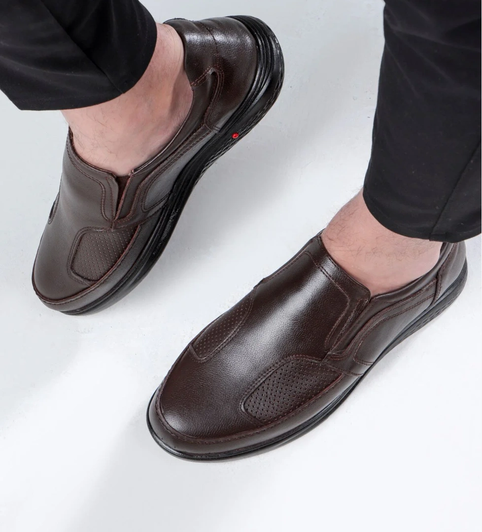 Lofor Hakiki Deri Comfort Ortopedik Erkek Günlük Ayakkabı, Ortopedik Baba Ayakkabı