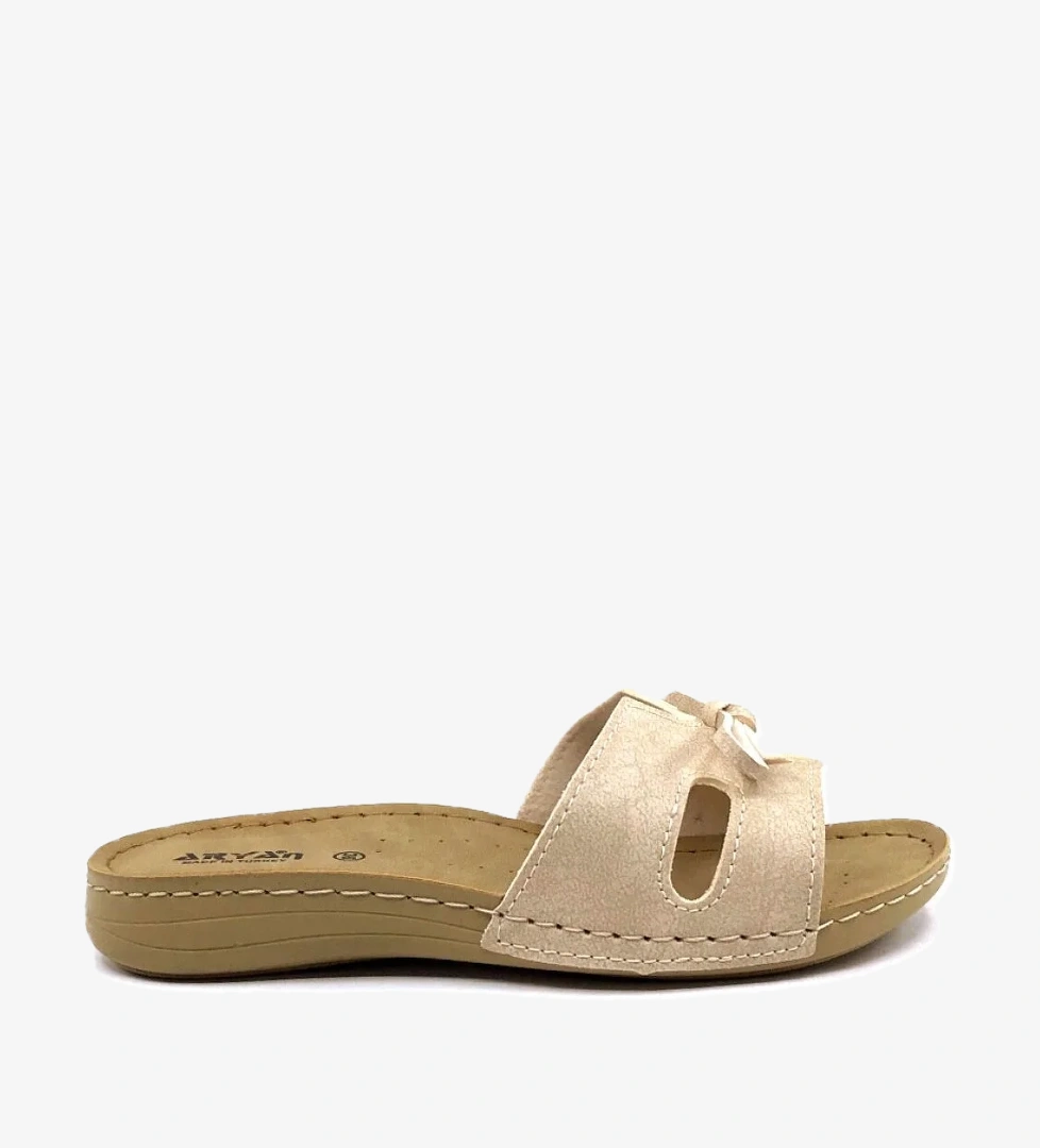 Aryan 11-367 Bej Kadın Terlik model görseli