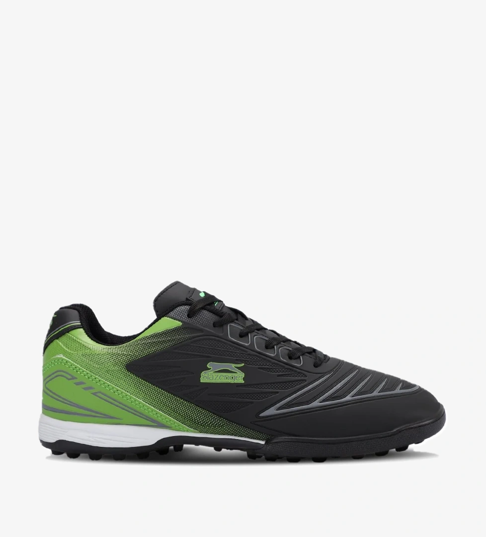 DANGER I HS Futbol Erkek Halı Saha Ayakkabı Siyah / Yeşil