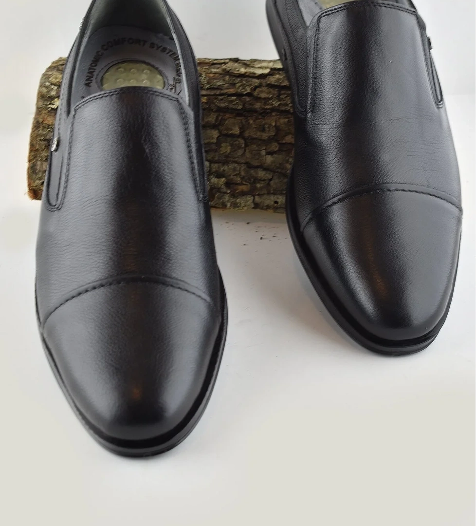 3572 Tam Ortopedik Taban Hakiki Deri Erkek Ayakkabı Hava Süspansüyonlu - Görsel 1