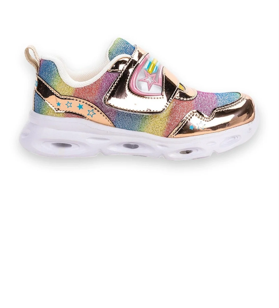 346.B23Y181 Kita Işıklı Altın Unisex Spor Ayakkabı