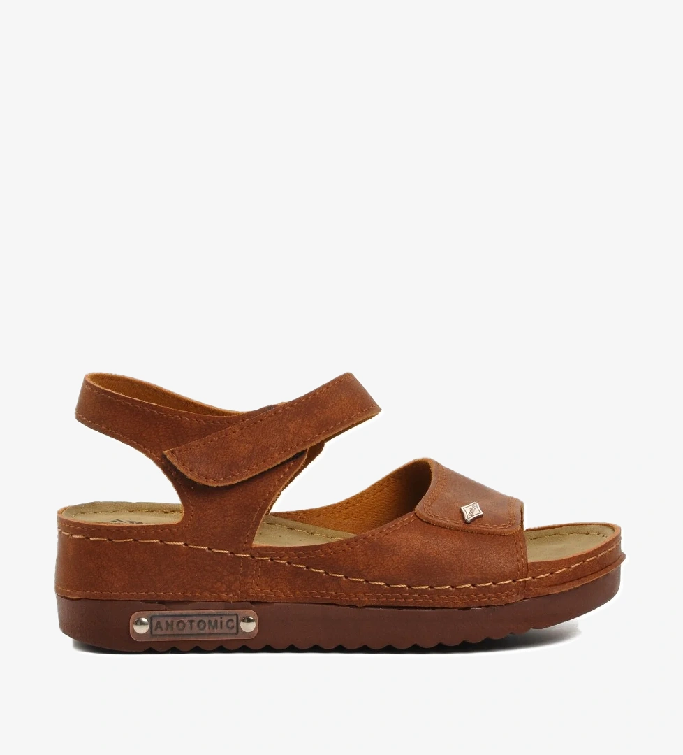 07-109 Rr Taba Kadın Dolgu Topuk Sandalet