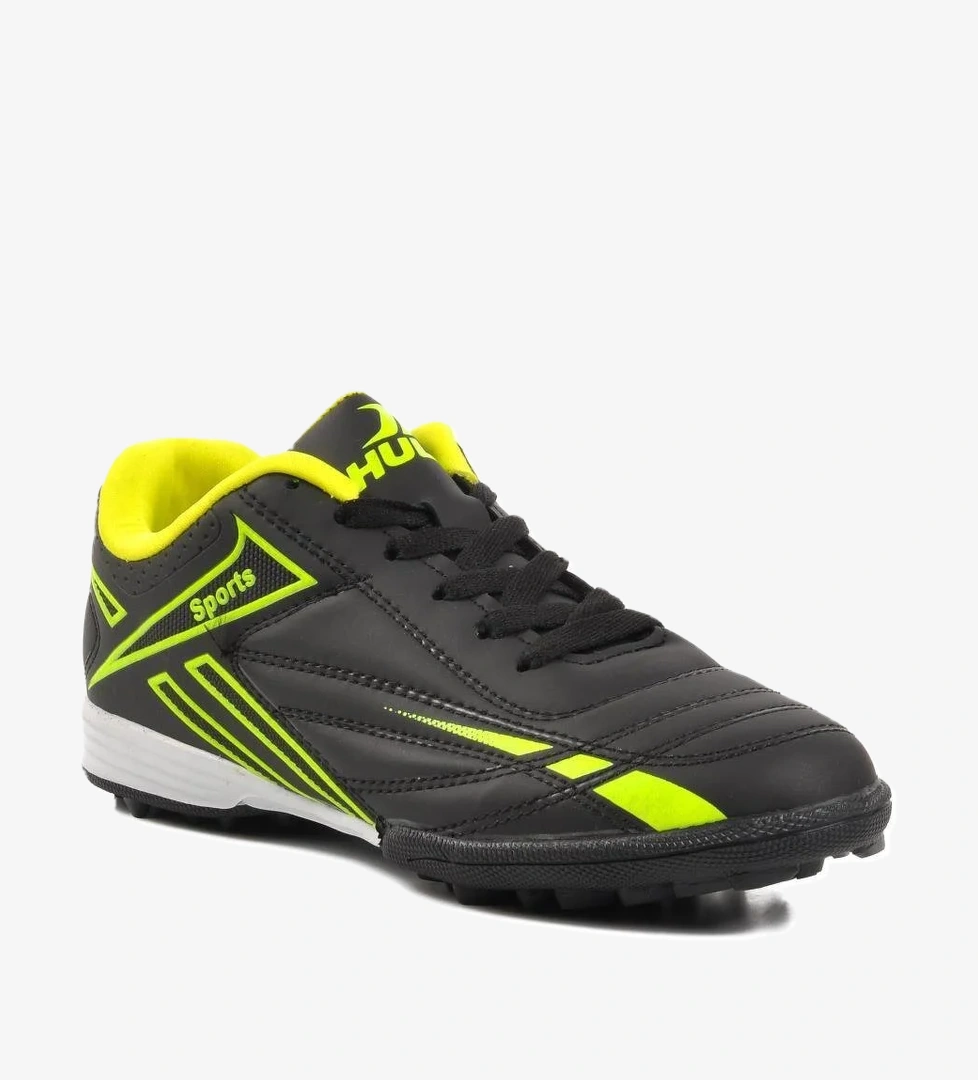 125 Siyah-Gümüş Unisex Halı Saha Ayakkabısı - Görsel 1