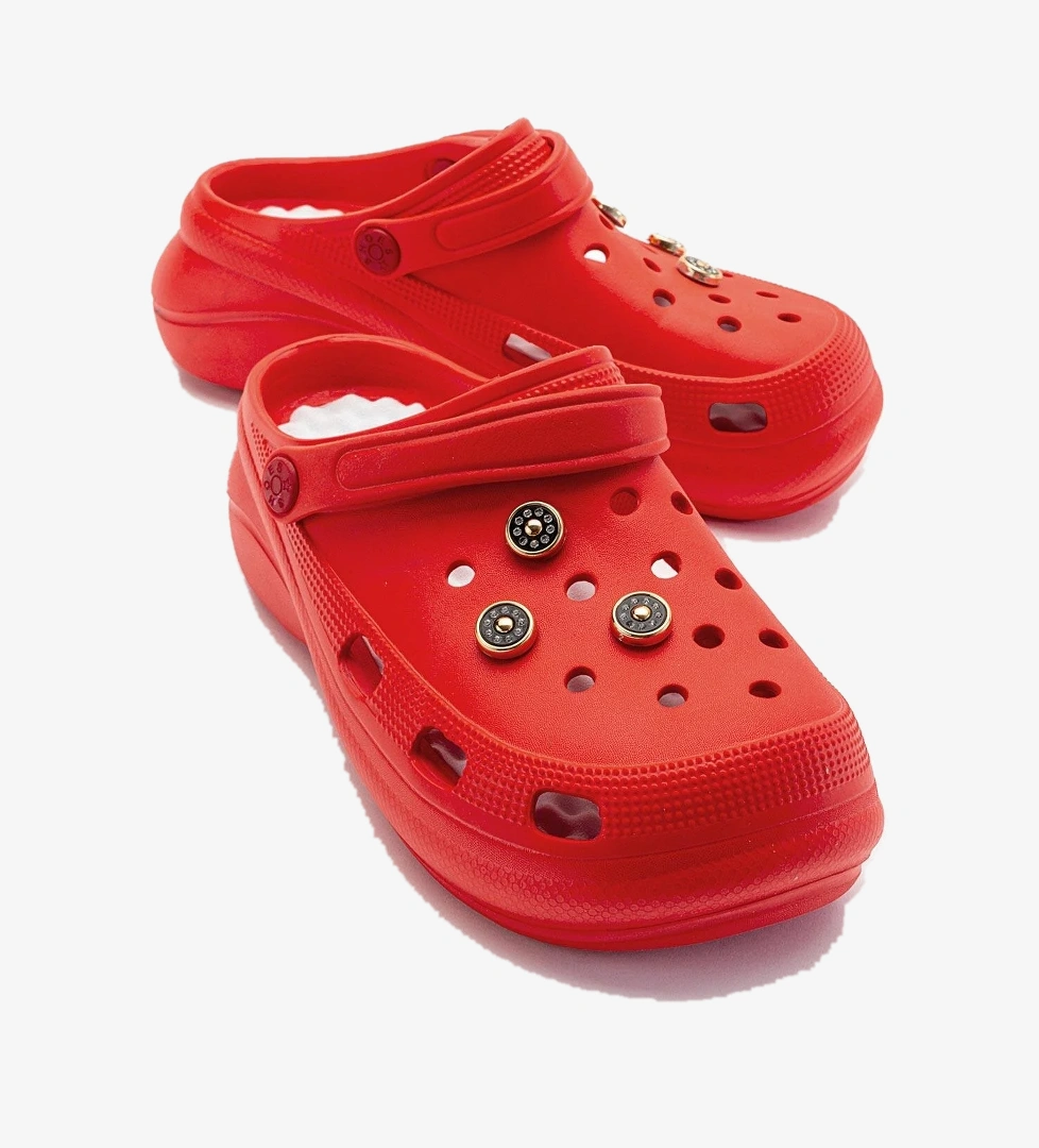 Ccway Aksesuarlı Kalın Taban Kadın Sabo Terlik model görseli