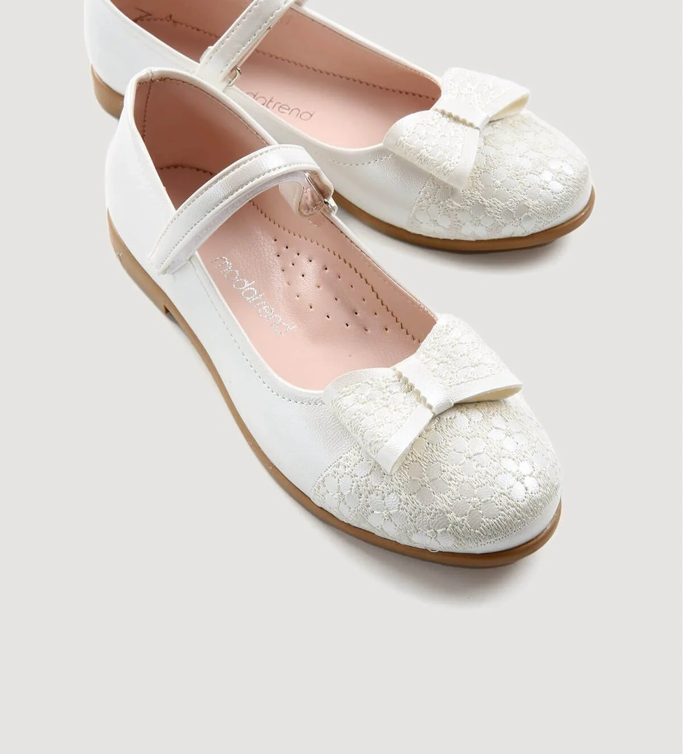 Ccway Çocuk Dantelli Ayakkabı 31-36 SEDEF model görseli