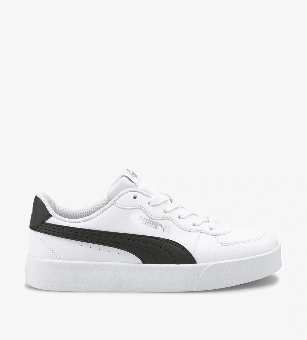 Puma Skye Clean Unisex White Black Spor Ayakkabı 380147-04 model görseli