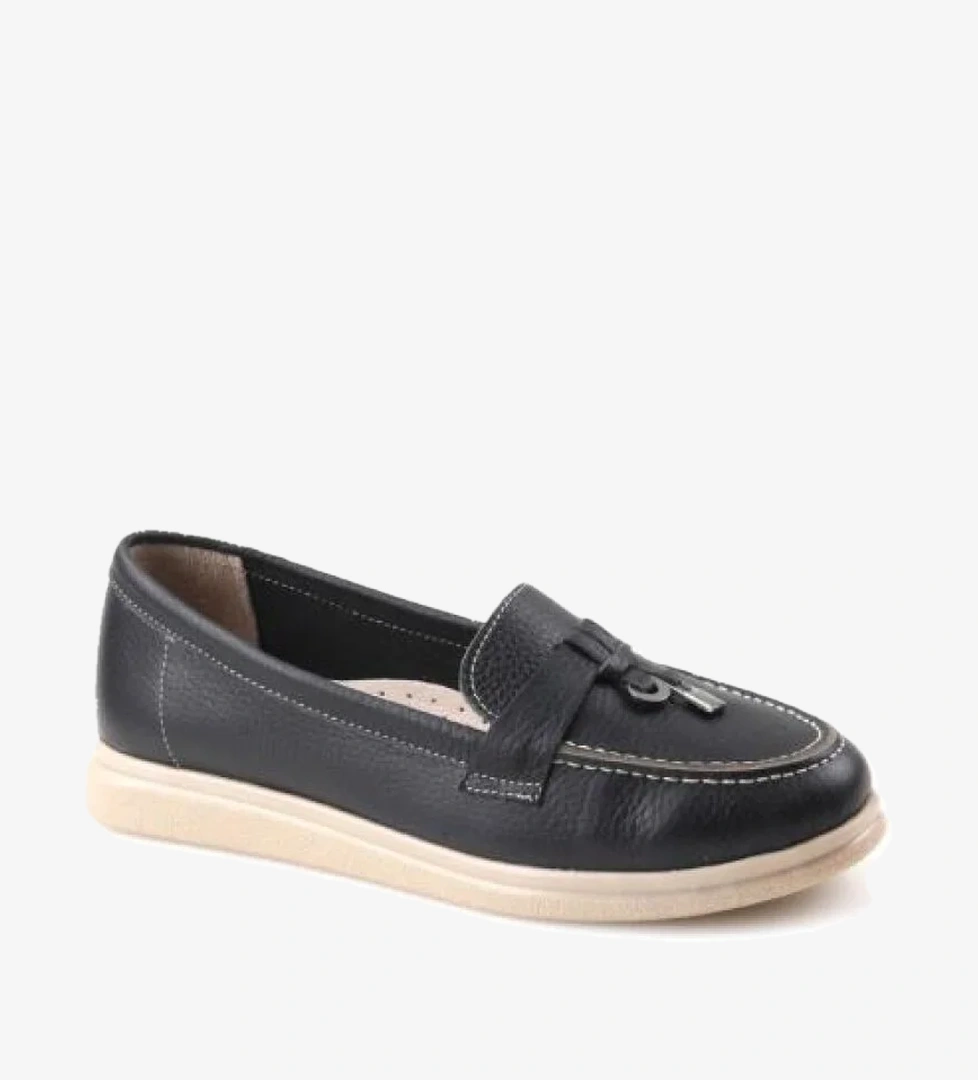 Well Foot Mc141 Orto Pedik Kadın Günlük Hakiki Deri Ayakkabı model görseli