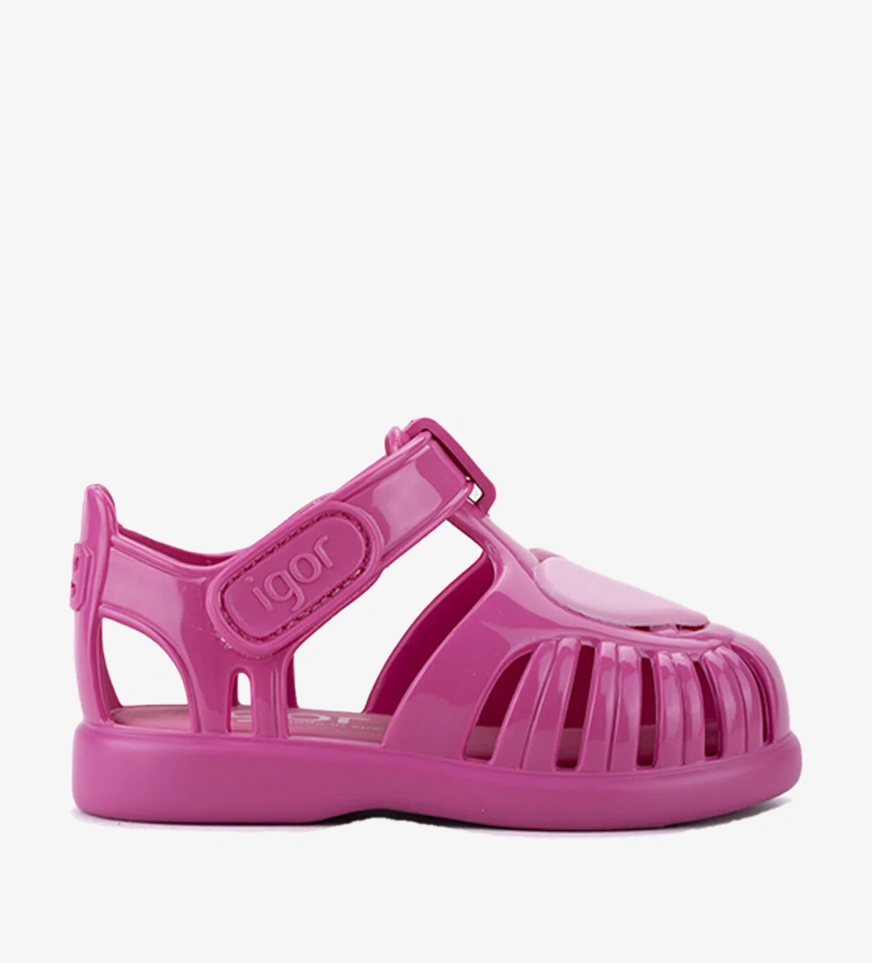 Igor S10310 TOBBY GLOSS LOVE Fuşya Kız Çocuk Sandalet