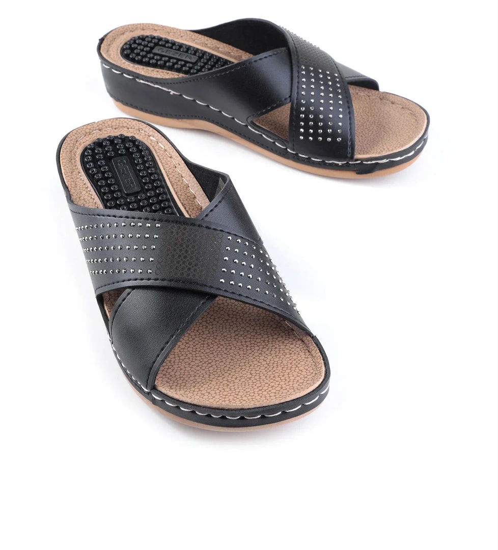 Yazlık Kadın Rahat Taban Günlük Terlik - Görsel 1