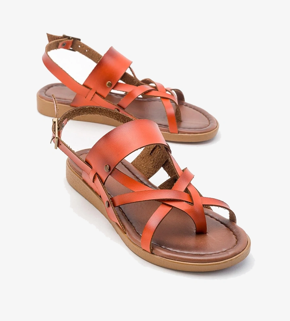 Ccway Parmak Arası Kadın Sandalet Ci̇lt model görseli