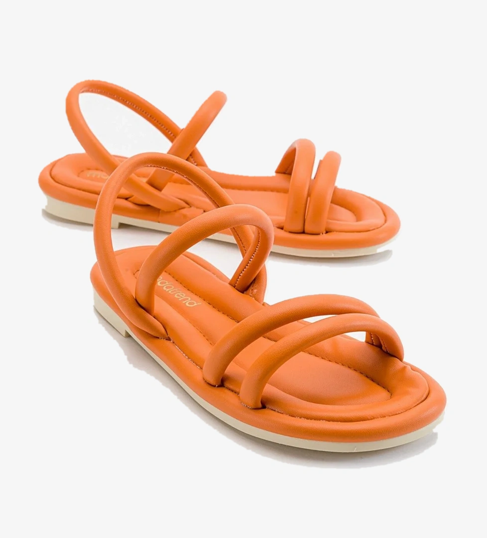 2 Biyeli Kadın Sandalet TURUNCU