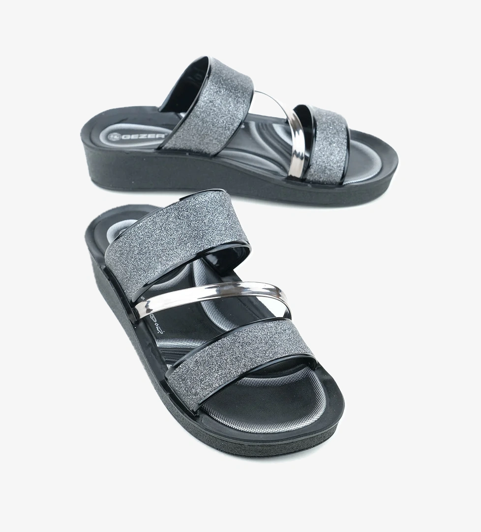 Yazlık Toz Parıltılı Kadın Terlik - Görsel 1