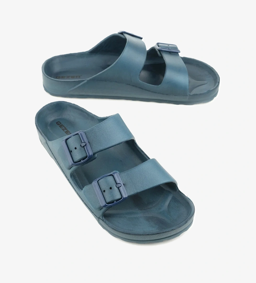 Islak Zemine Uygun İki Toka Ayarlanabilir Erkek Terlik - Görsel 1