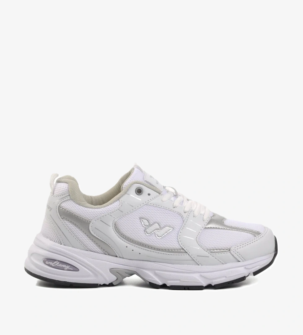 Run Beyaz-Gümüş Unisex Koşu Ayakkabısı