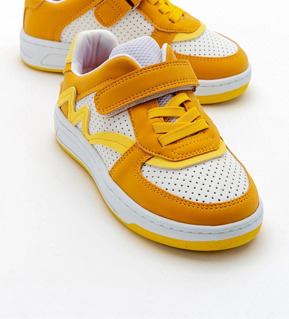 Erkek Çocuk Sarı Sneaker Ayakkabı