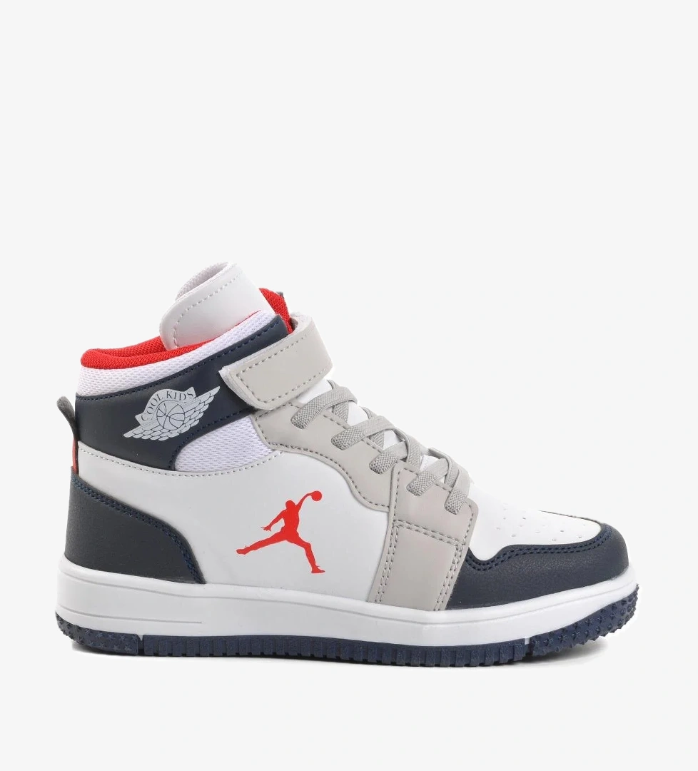 Haykat Uzun-F Beyaz-Buz Çocuk Hi Sneaker - Görsel 1