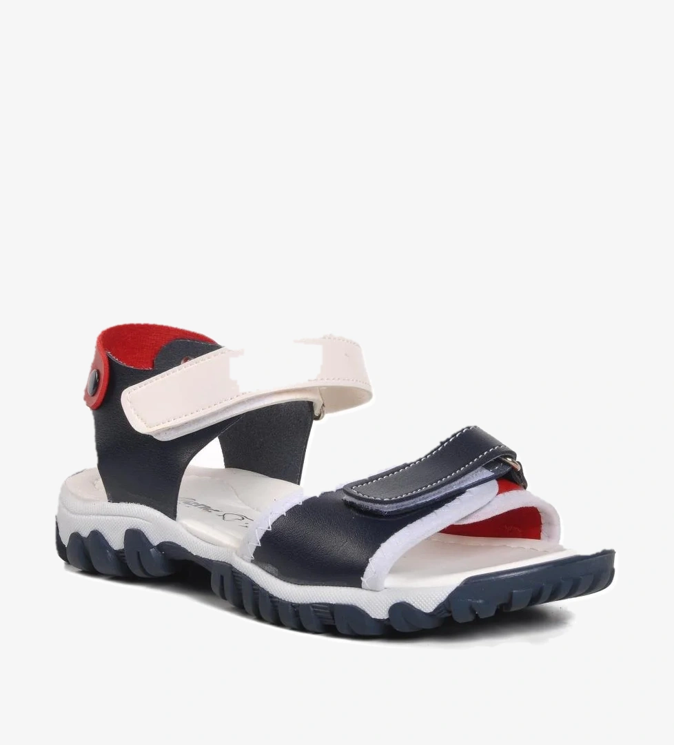 Ayakmod 22Y06-F Lacivert-Kırmızı-Beyaz Erkek Çocuk Sandalet model görseli