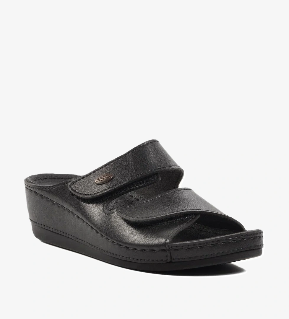 15.009 Z Anatomik Siyah Kadın Terlik - Görsel 1